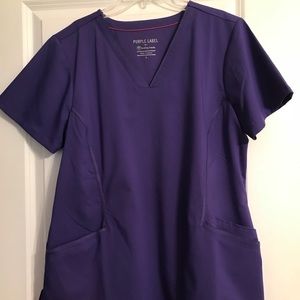 Purple Scrub Top